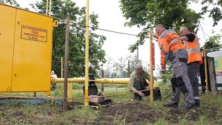 Руські Тишки - у село розбите на 90% повертають газ