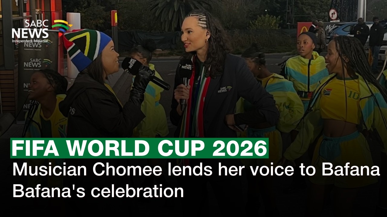 FIFA World Cup 2026 | Musician Chomee lends her voice to Bafana Bafana's celebration