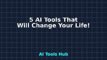 5 AI Tools That Will Change Your Life in 2024!