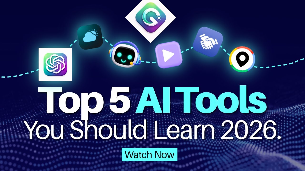 Top 5 AI Tools for Students in 2026 | Study, Notes, Assignments & Exams