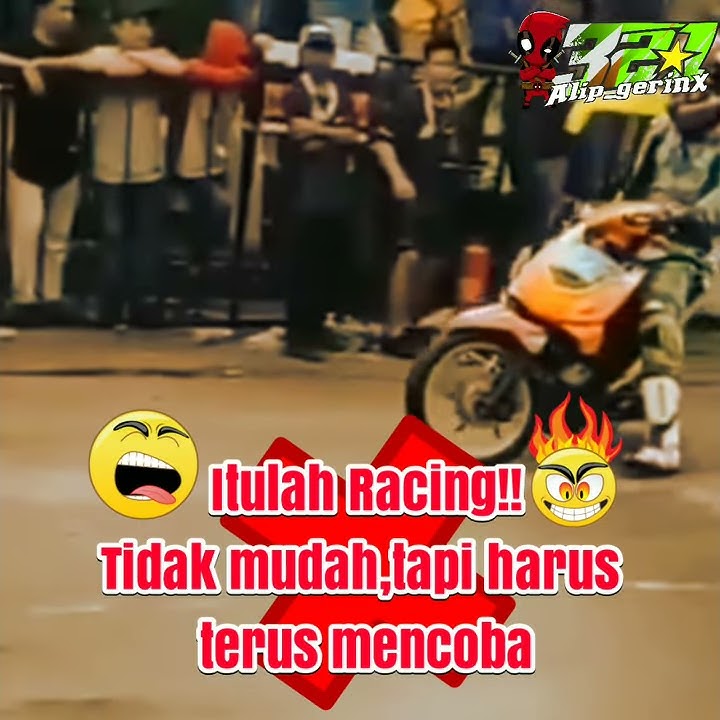 Status WA anak racing road race keren