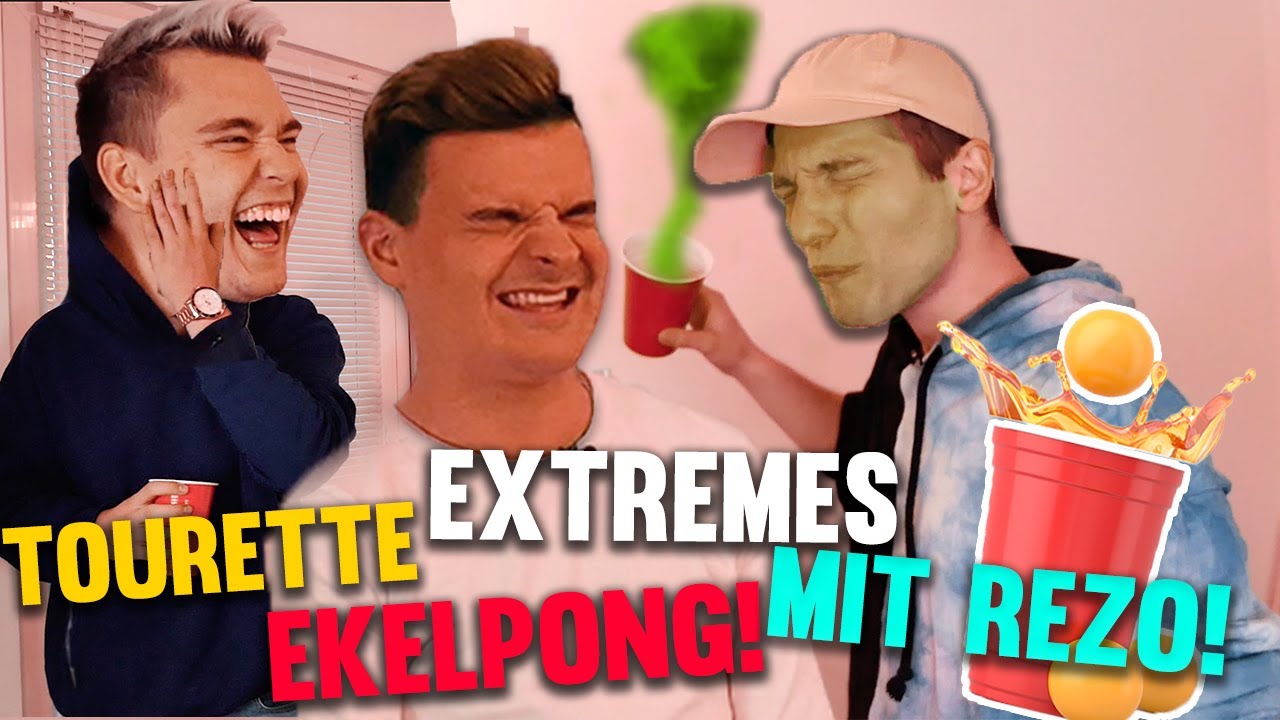 Tourette spielt extrem EKELHAFTES EKELPONG mit Rezo!! - Rezo's Erfahrungen mit Tourette!