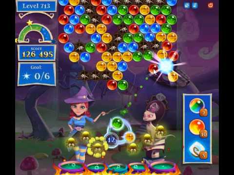 Bubble Witch 2 Saga level 713.