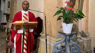 Eucharistic adoration in the parish of suio In Italy (Italian language), Part I