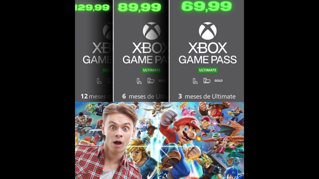 Xbox Ultimate Game Pass Ultimate – 12 Meses Parental ‣ Santos Games