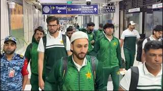 Pak Team Reaches Dhaka To Play Three Odi Matches Against Bangladesh