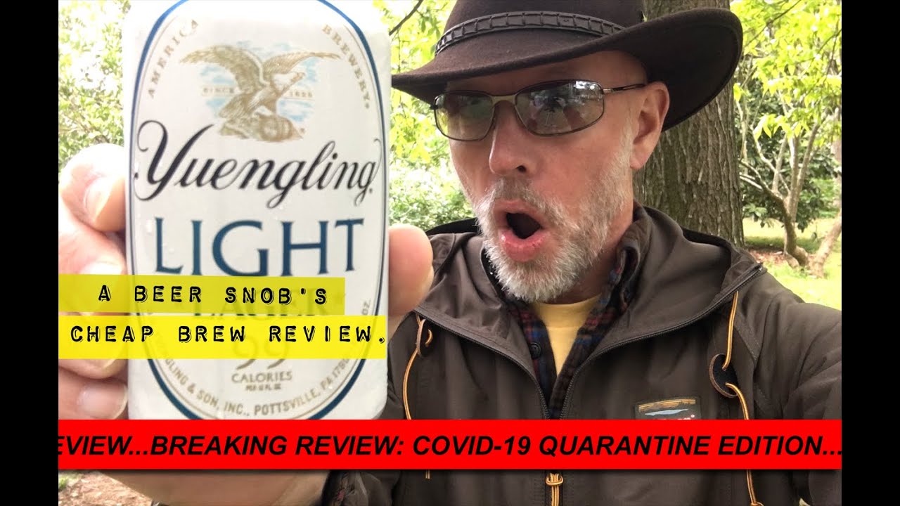 A Beer Snob's Cheap Brew Review of Yuengling Light Beer - YouTube