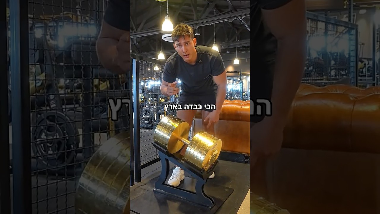 משקולת מזהב VS חדר כושר