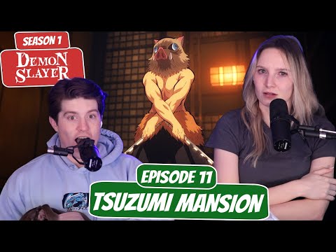Who Is This Boar Man! | Demon Slayer Couple Reaction | Ep 11, Tsuzumi Mansion