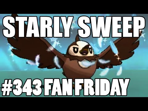 STARLY SWEEP! Pokemon Omega Ruby Alpha Sapphire WiFi Battle! Fan Fridays #343 Edkraze - STARLY SWEEP! Pokemon Omega Ruby Alpha Sapphire WiFi Battle! Fan Fridays #343 Edkraze