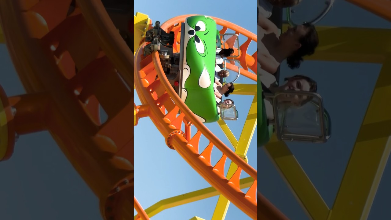 The cheese car is the best! 🎢 Wild Mouse @ Cedar Point ⚡️ 