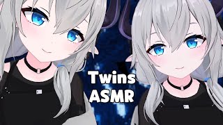 【#ASMR】 Twins thrilling sleep-inducing