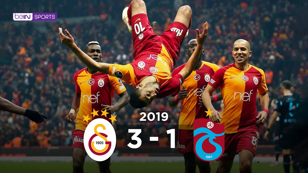 Galatasaray 3 - 1 Trabzonspor | Maç Özeti | 2018/19 - YouTube