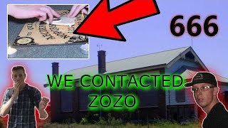 Oujia Board In ABANDONED School GONE WRONG Contacted ZOZO!! *Reupload*