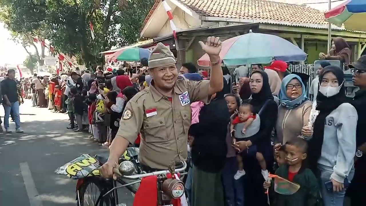 karnaval 17 Agustus 2023 desa Kademangan ,Mande Cibalagung kab cianjur