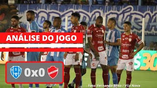 ANÁLISE DO JOGO: Paysandu 0x0 Vila Nova - Copa Verde by @Futebol62 - eDayFm
