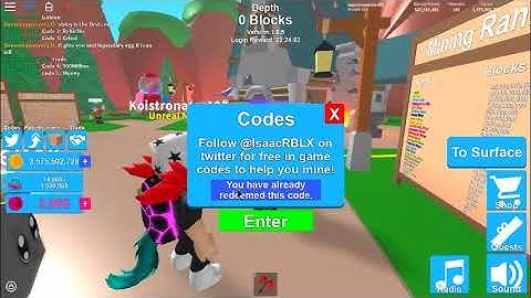 NEW MINING SIMULATOR CODES (SHINIES UPDATE)