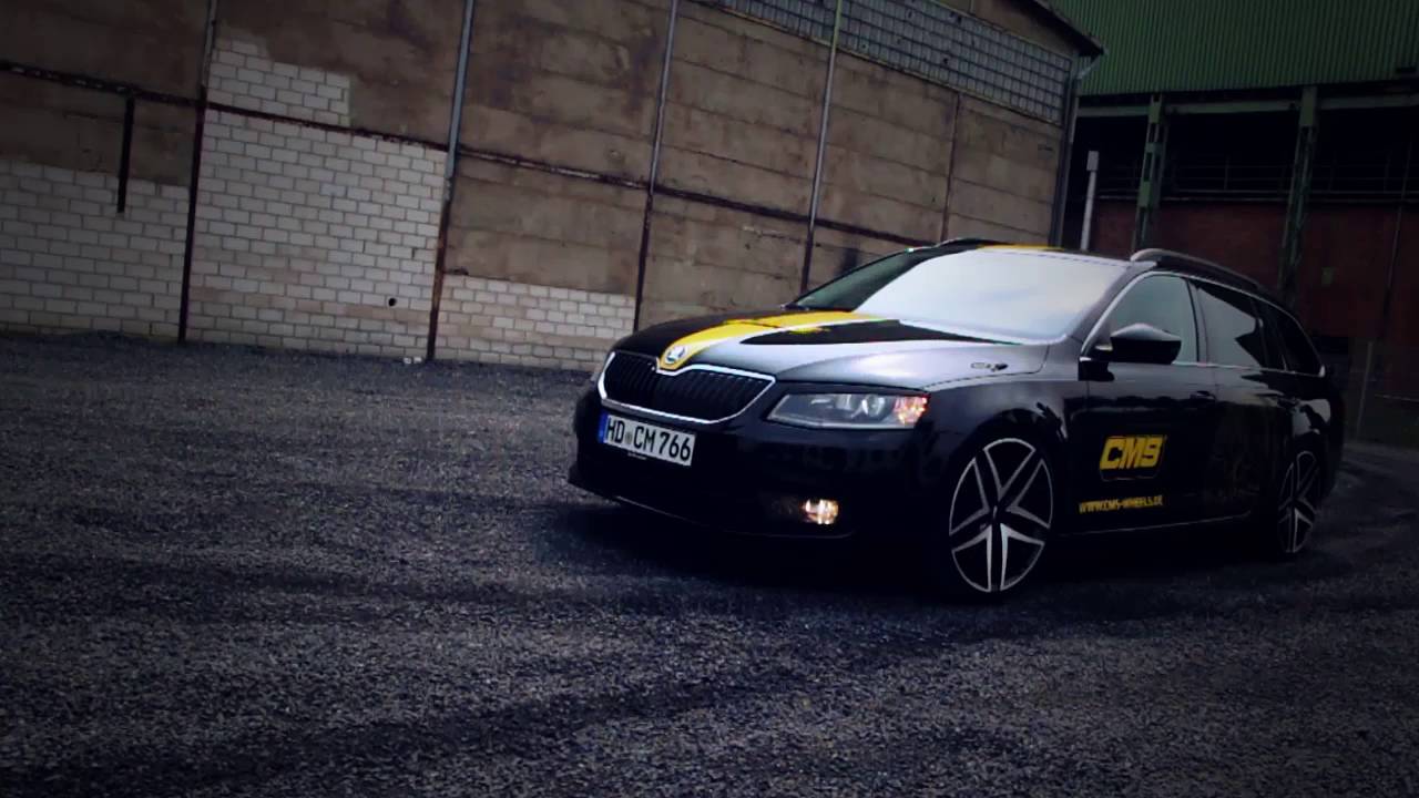 Skoda Octavia Wheel- and Carporn with CMS Wheels