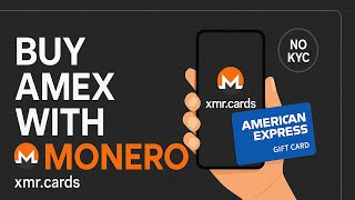 Buy an Amex Virtual Card with Monero (XMR) → Add to Apple Pay (Full Walkthrough + VPN Gotcha)
