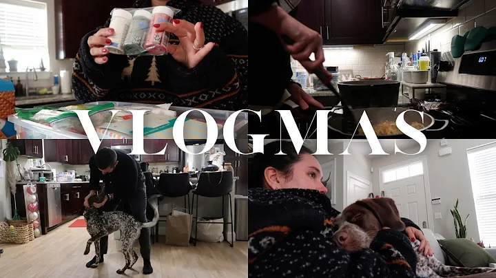 VLOGMAS DAY 13: getting ready for the gingerbread competition, grad school rant, & cooking with Nate