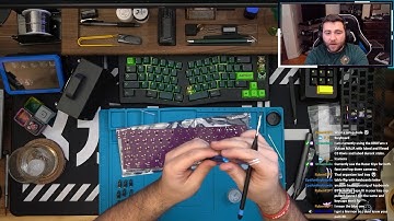 Building Space65 Cybervoyager with Holy Pandas and GMK Night Runner!