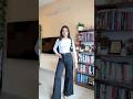Wide leg high rise jeans || black jeans #myntrajeans #blackjeans #ytshorts