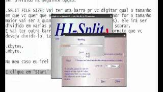 Como usar o Hjsplit ajhon100
