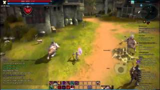 TERA warrior basic combo