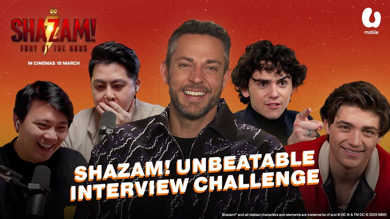 Exclusive: Shazam! Fury of the Gods cast interviews —