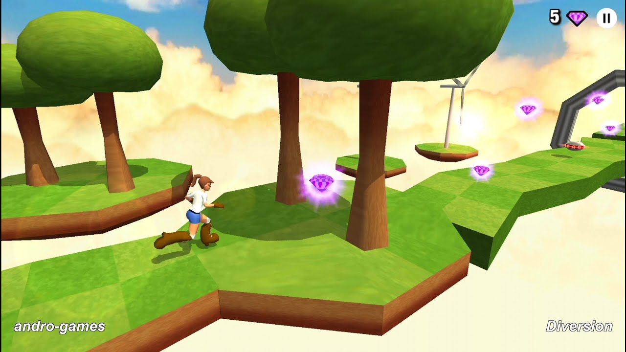 Diversion (by runner game for Android and iOS gameplay. YouTube