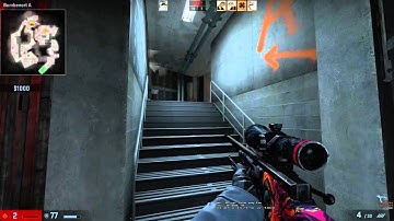 PenguiN de_Overpass 1v4 Ninja Defuse