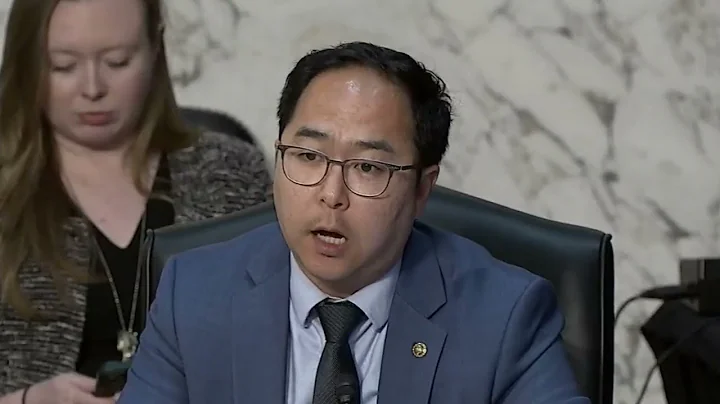 Senator Andy Kim at "Addressing the Rise of Antisemitism and Supporting Older Americans" hearing