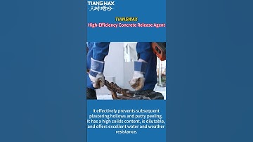TIANSWAX Concrete Release Agent | Smooth & Clean Concrete Surfaces