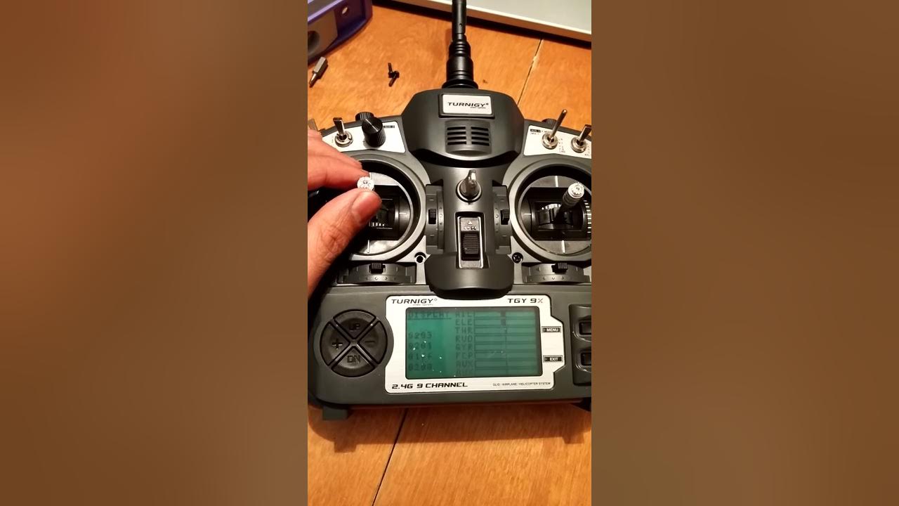 Turnigy 9X Unresponsive Throttle stick YouTube