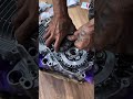 Installing the motorcycle clutch step by step 🔧 #shorts #motorcycle #build