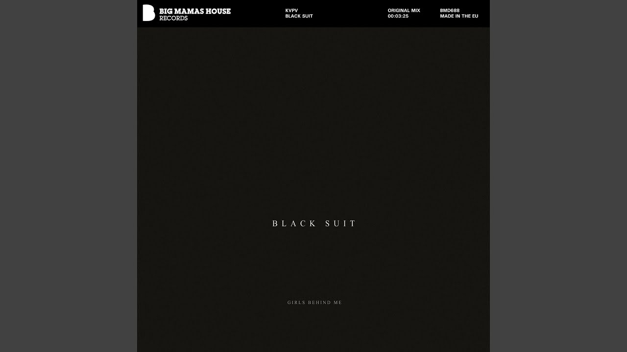 Black Suit Original Mix