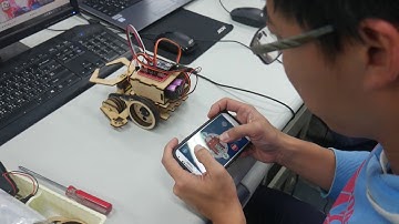 國立華僑高中 - 雷切版 Arduino 甲殼蟲-自走車實作