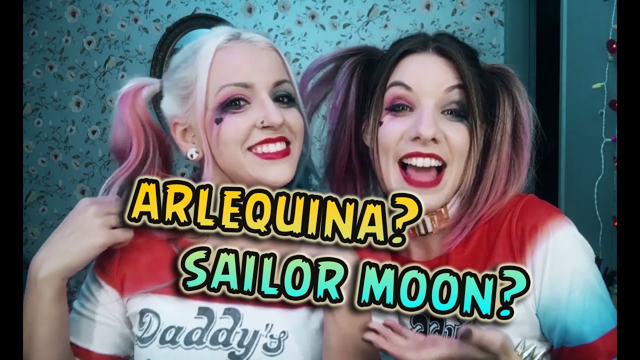 PERSONAGENS DE CABELOS COLORIDOS | feat. Harley MARIMOON Quinn, image size:1280x720