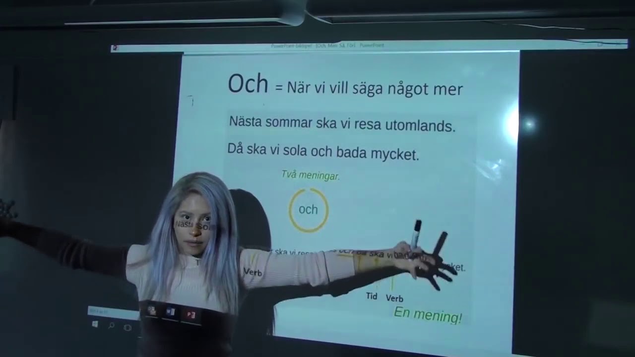 SFI Konjunktioner:  och, men, så, för