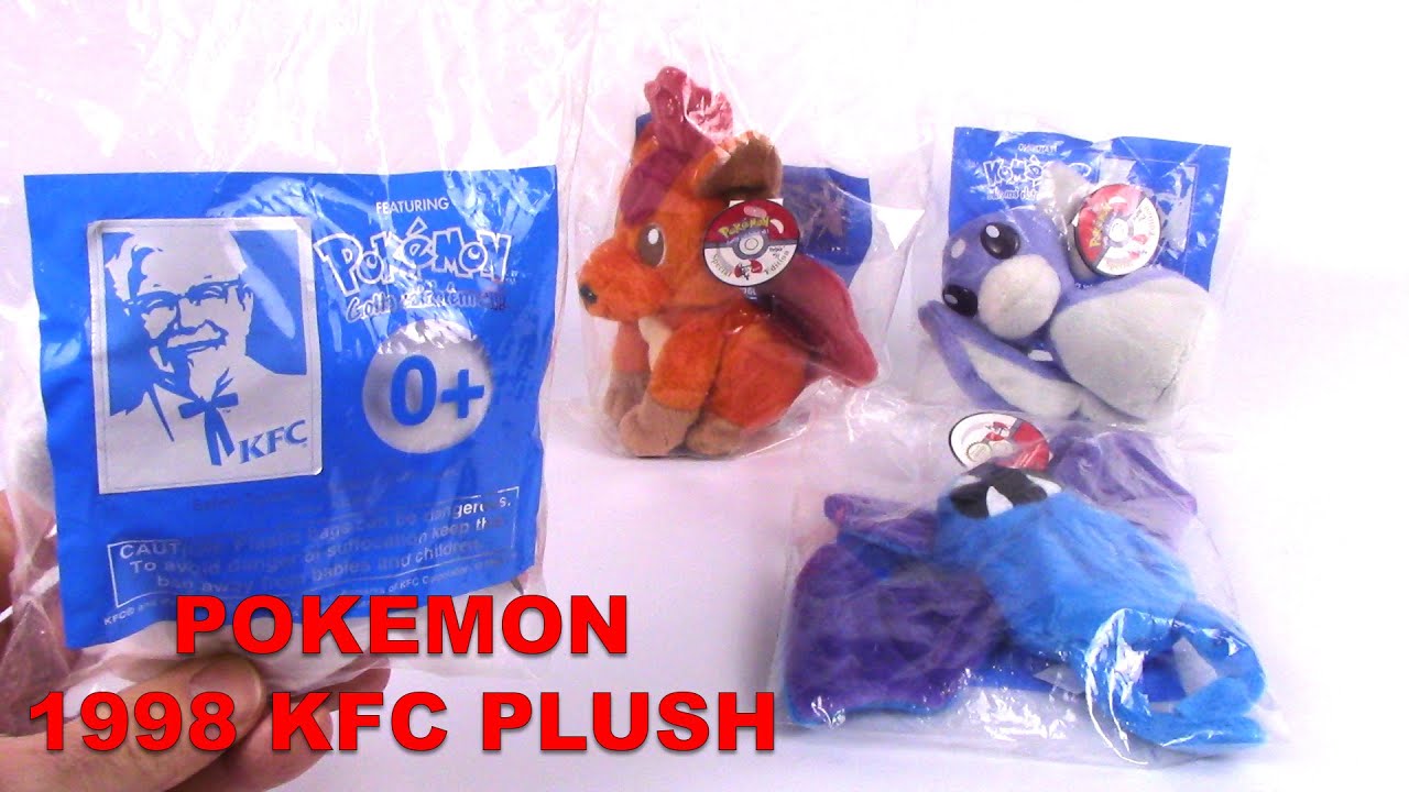 Pokemon Plush ZUBAT KFC Special Edition 1998 doll stuffed figure New in Bag  Toy