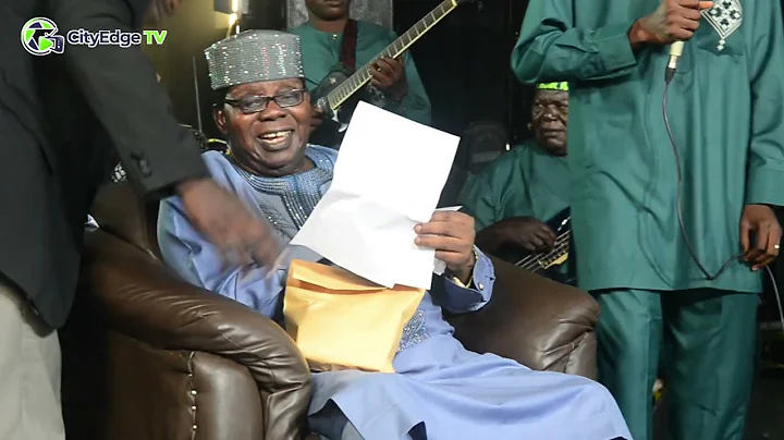 CHIEF EBENEZER OBEY SERENADES GUESTS AT AYO FAYOSE'S 65TH BIRTHDAY CELEBRATION