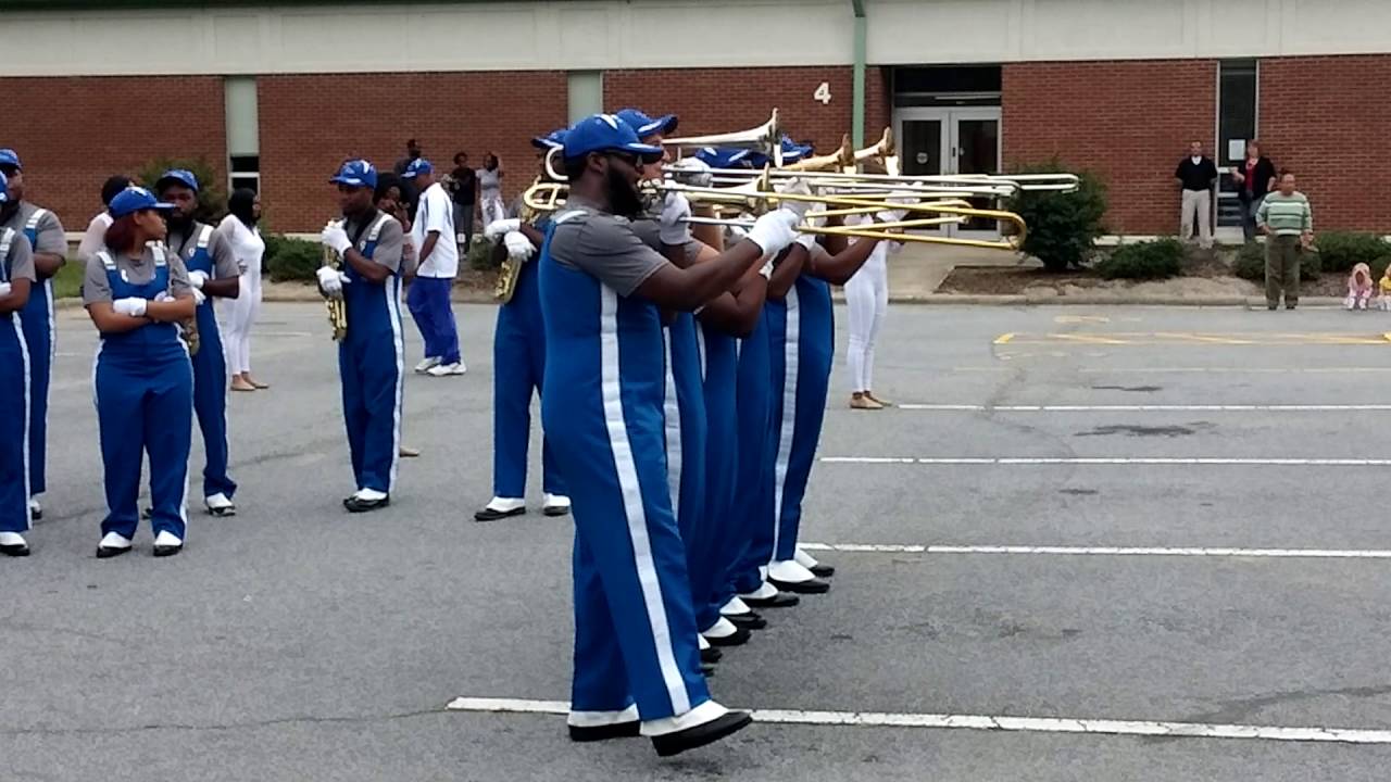 ECSU Trombones perform at Martin Community College in Williamston, NC