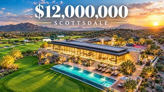 Inside a $12M Scottsdale Mansion with 44-FT Glass Walls on the Golf Course Inside a $12M Scottsdale Mansion with 44-FT Glass Walls on the Golf Course
