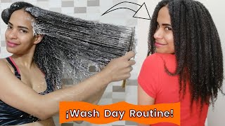 Do this 2X a month for GUARANTEED HAIR GROWTH | Start to finish washday routine 💦