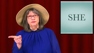 “Ann smiles as she thinks about Tom.” — ASL Word Of The Day: Sentence Building — Sentence 10