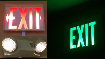Exit Sign Setup 7 | The Exquisite and the Liteforms