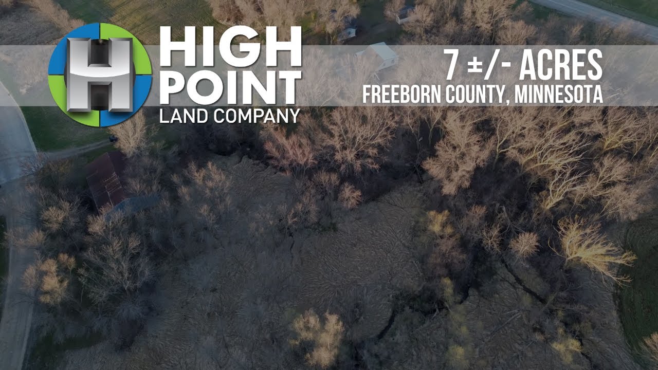 LAND FOR SALE 7+/ Acres Freeborn County, MN YouTube