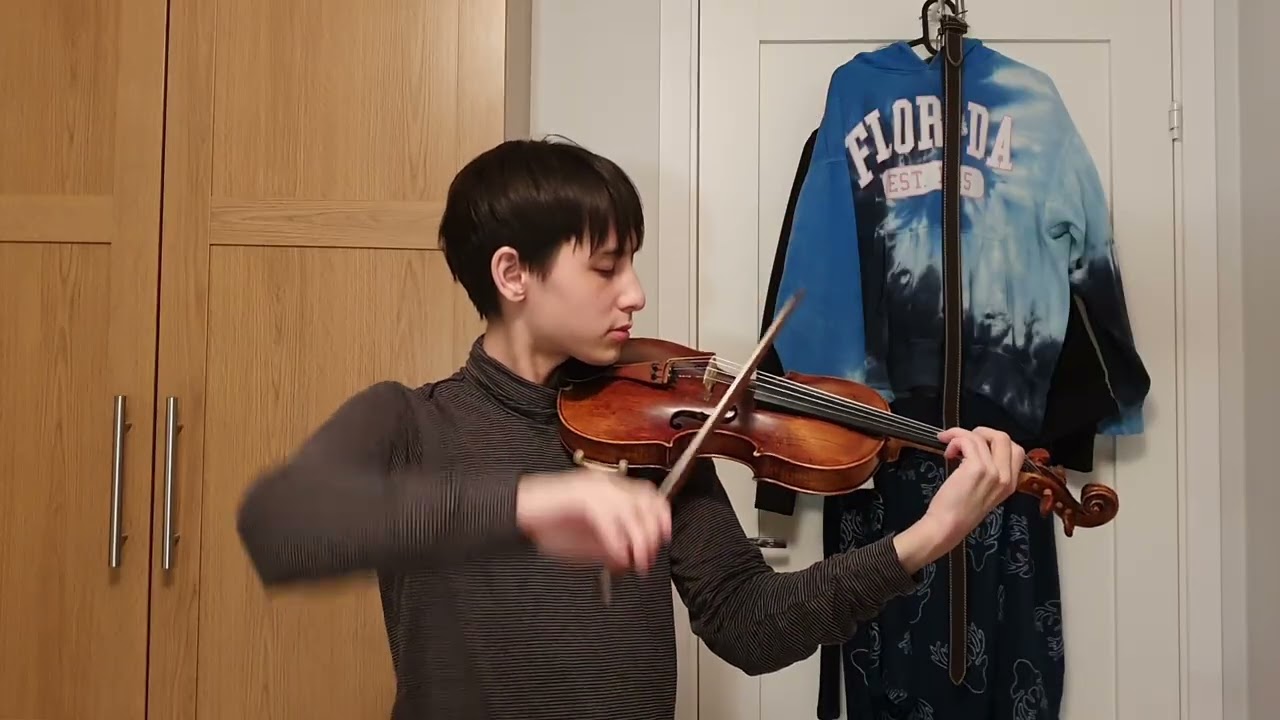 J.Joachim's cadenza, Mozart Violin Concerto No.4 (1st movement)