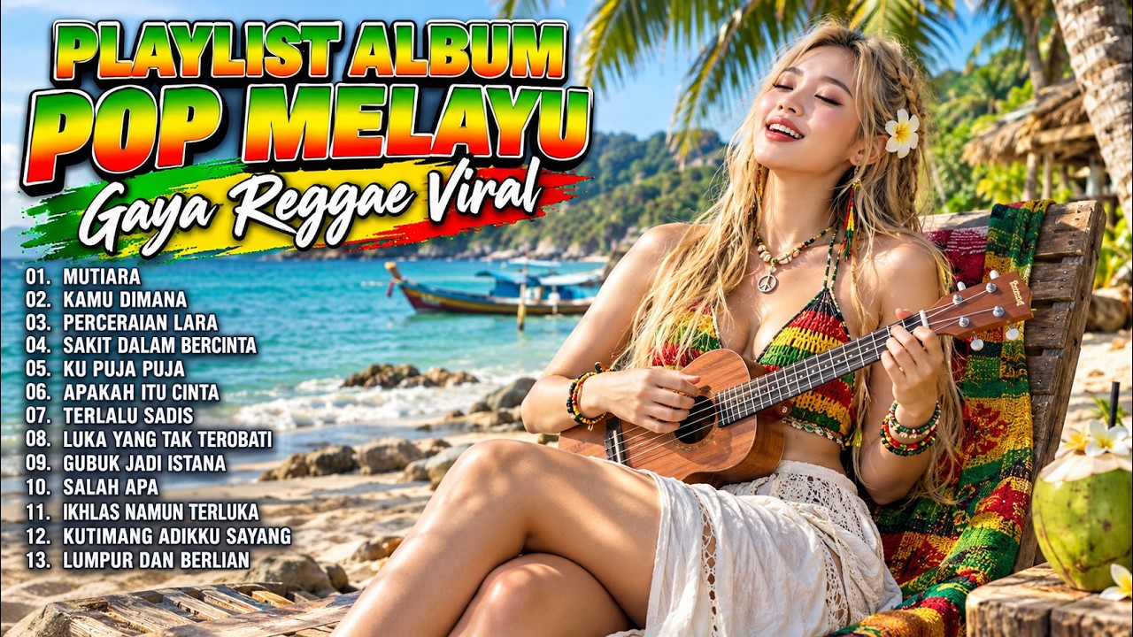 PASTI NAGIH! PLAYLIST LAGU POP MELAYU VIRAL VERSI REGGAE 🎶 | Full Album Santai Terbaik