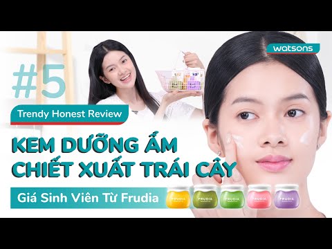 [Trendy Honest Review] KEM DƯỠNG ẨM CHIẾT XUẤT TRÁI CÂY GIÁ SINH VIÊN ĐẾN TỪ FRUDIA